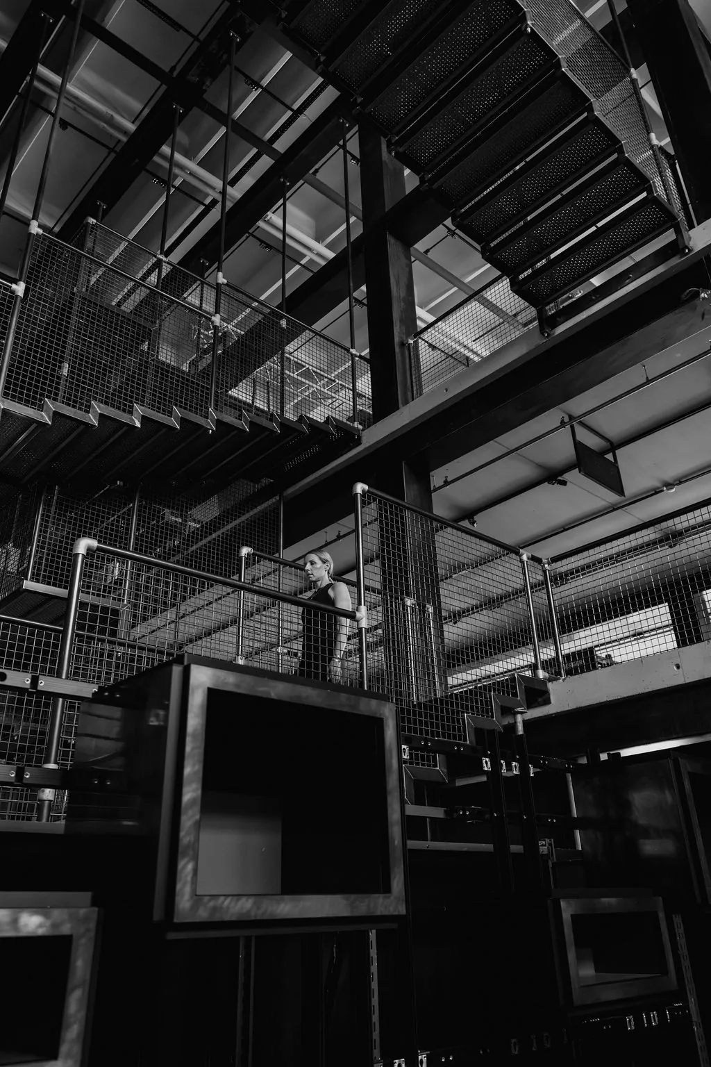 Architektur des Trainingsstudios im Handelszentrum 16